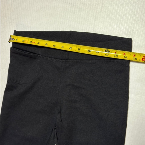 AMERICAN GIANT Women's Power‎ Leggings Black Full Length Side Pocket Size 6 - Picture 4 of 9